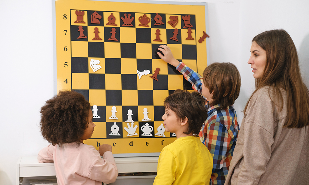 chess board game hobby for kids