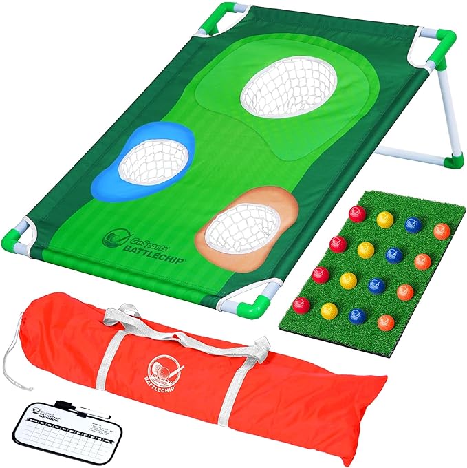 backyard golf cornhole game set