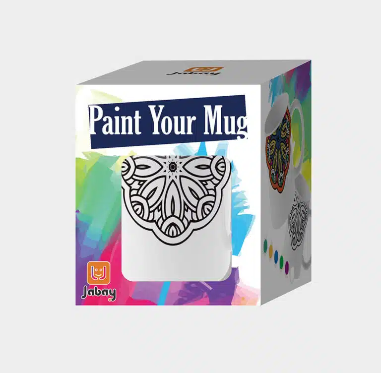 color your own mug lion