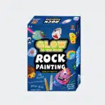 glow in dark rock painting set