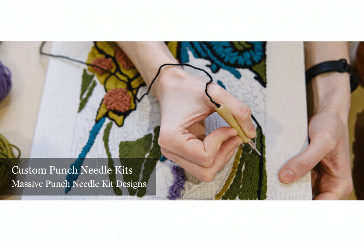 How to do A Punch Needle Kit: Step-by-Step Guide - Jabay Games
