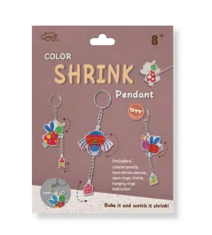 color shrink pendant