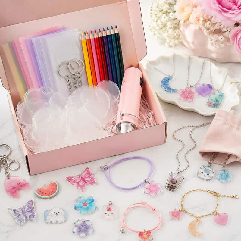 color shrink plastic