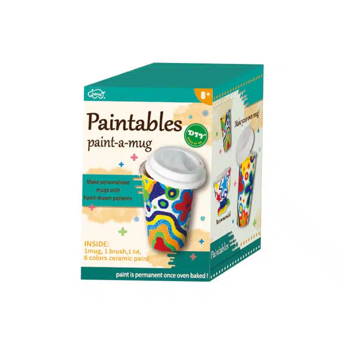 paint you own mug with lid
