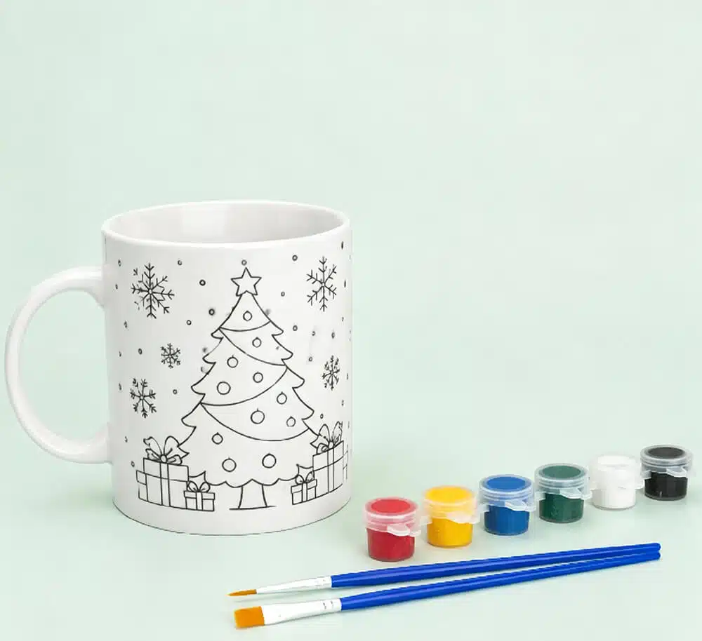 Paint Your Own Mug Christmas